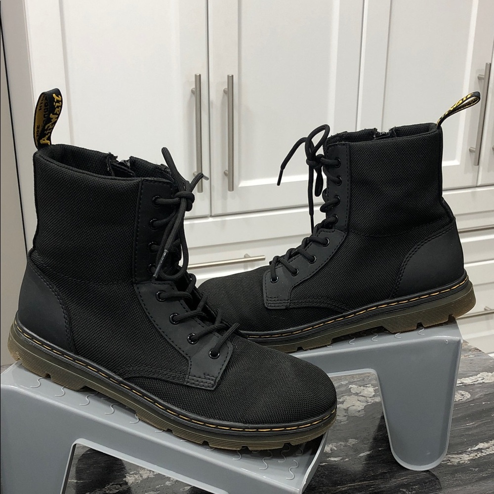 Dr. Martens Combs Poly Casual Boots | Unisex | Men’s 6 / Women’s 7 | Black